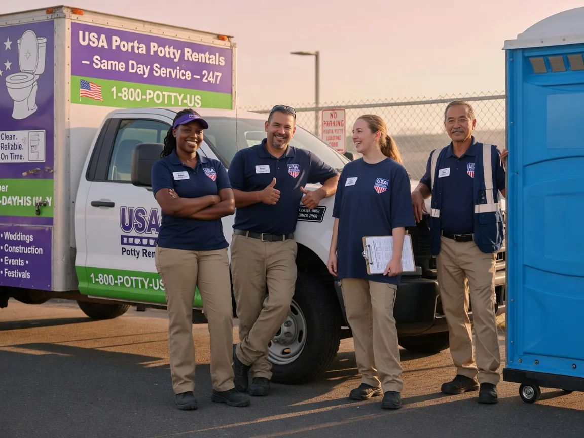 Porta Potty Rental company in Walnut Creek, CA